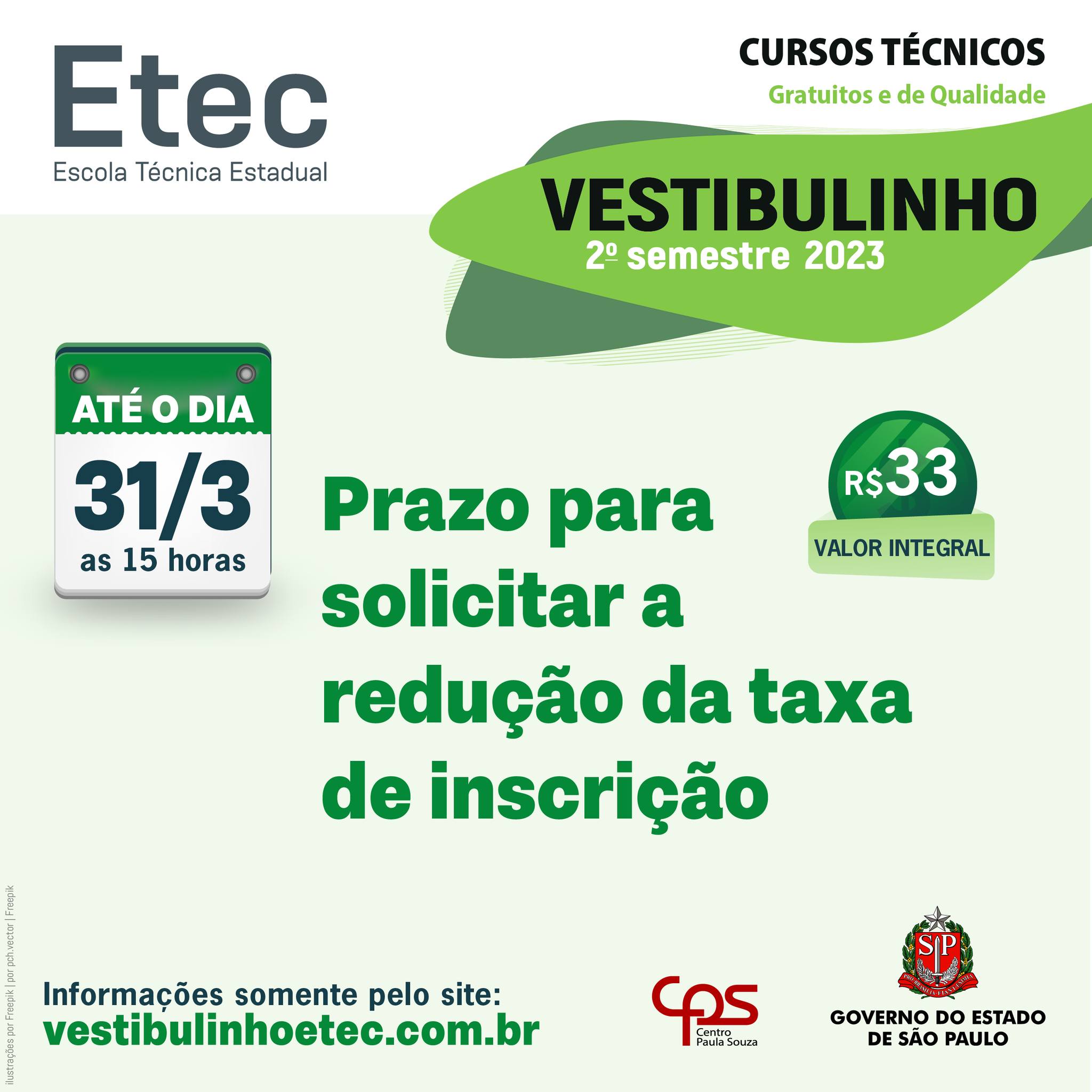 Matrículas para aprovados no Vestibulinho da ETEC começa nesta sexta-feira  ‹ O Regional
